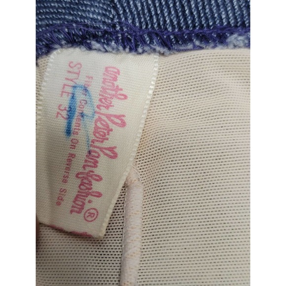 Vtg Custom USA Sequin Embroidered Shorts - Picture 9 of 12